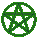 Tiny Green Pentagram